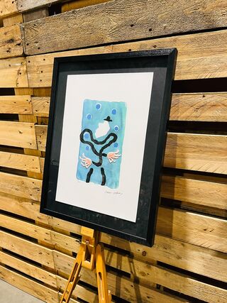 David Hockney Lithograaf – Gesigneerd met certificaat